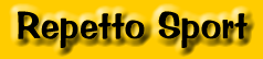 Scritta Repetto Sport